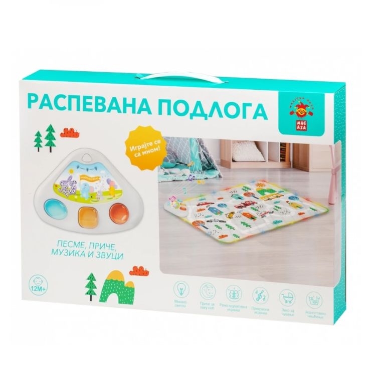 RASPJEVANA PODLOGA EDUKATIVNA IGRA